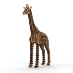 Giraffe 3D Wodden Puzzle |FSGIRAF| FATHERSON
